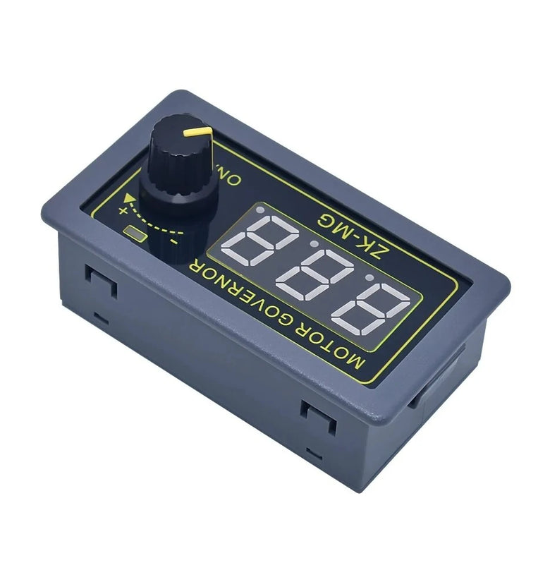 ZK-MG DC 5-30V 12V 24V 5A DC Motor Controller PWM Adjustable Speed Digital Display Encoder Duty Ratio Frequency MAX 15A
