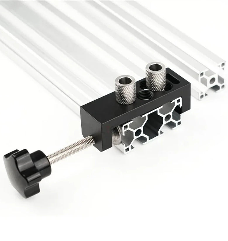 Aluminum Profile Drilling Jig For 20/30/40 Series Universal DIY Tool For Accurate Hole Punching And Countersinking Guide Tools
