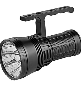 HAIKELITE HK08 60000LM 1340M Long Range Powerful LED Flashlight Type-C USB Rechargeable Port Power by 4*21700 High Power Output Strong Camping Torch Light