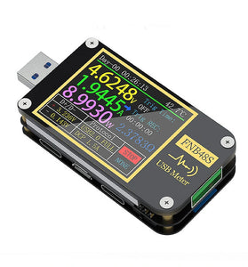 FNIRSI-FNB48S Voltmeter Ammeter Current Voltmeter USB Tester PD Trigger QC4 + PD3.0 2.0 PPS Fast Charging Protocol Capacity Test