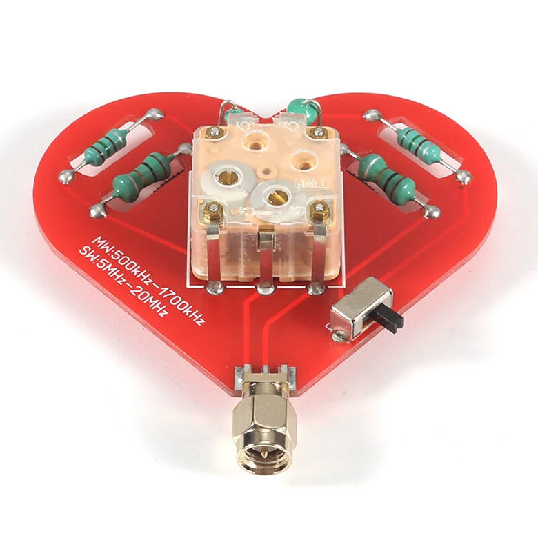 Three-Axis Magnetic Field Antenna 500KHz-1700KHz Microwave 5MHz-20MHz Shortwave Non-Directional High-Performance Reception Easy Installation