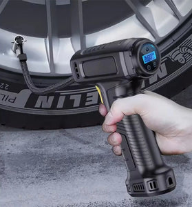 120W Smart Car Electric Tire Inflator Pump Car Handheld Intelligent Digital Display Household Car Electric Portable Tire Air Pump