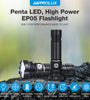 Astrolux EP05 5* LH351B 2500LM Super Bright LED Flashlight With 21700 Battery Type-C Fast Rechargeable High Performance Portable Torch Outdoor Activitives LED Light