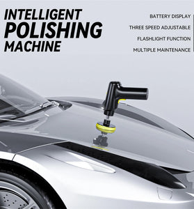 Wireless Car Polishing Machine 20000RPM Brushless Motor 3 Speed Adjustment USB Type-C Rechargeable Portable Multi-Functional Scratch Remover