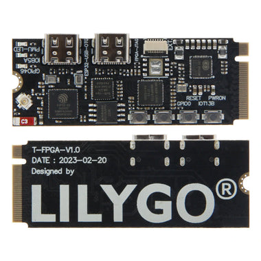 LILYGO T-FPGA ESP32-S3 Development Board M.2 Slot FPGA GW1NSR-LV4CQN48PC6/I5 low-power Microcontrollers WiFi Bluetooth5 Module