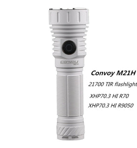 Convoy M21H 21700 TIR Shooting Flashlight Type-C Charging Port LED Torch EDC Lanterna LED Camping Hiking Fishing Bike Work Light