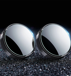 CAFELE 2PCS Adjustable Car Mirror Blind Spot Mirror Auxiliary  Mirror HD 360 Wide Angle Crew Suction Cup