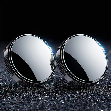 CAFELE 2PCS Adjustable Car Mirror Blind Spot Mirror Auxiliary  Mirror HD 360 Wide Angle Crew Suction Cup