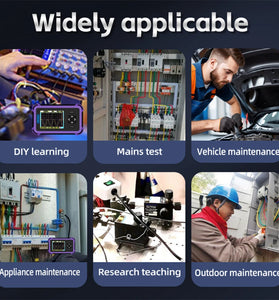 PDS833 Handheld Digital Oscilloscope 1MHz Bandwidth 8.33Msa/s 800VPP 2.8 inch Screen Portable AC/DC Coupling