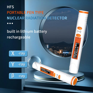HFS-P3 Geiger Counter Small Portable Nuclear Radiation Tester Radioactive Tester X// Radiation Personal Dose Equivalent Hp10 Monitor