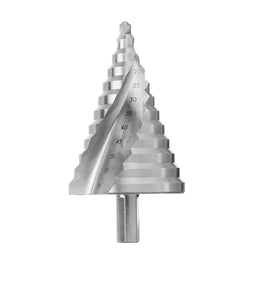 6-60mm HSS 4341 Step Drill Bit Hight Steel Speed 12 Steps Straight Flute Step Drill