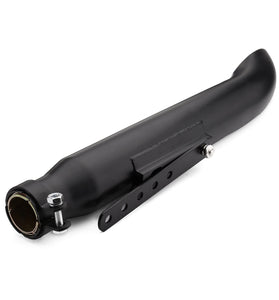 Motorcycle Cafe Racer Exhaust Muffler Pipe Silencer Sliding Bracket Universal