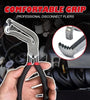 Automotive Disconnect Pliers Set Reliable Carbon Steel Compact Connector Removal Tool for Engine Maintenance