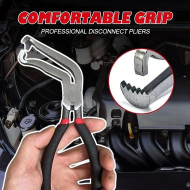Automotive Disconnect Pliers Set Reliable Carbon Steel Compact Connector Removal Tool for Engine Maintenance