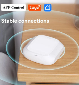 Tuya Smart WiFi/Zigbee Switch Push Button Switch 2Gang 6 Scene Wireless Smart Home Remote Controller Automation Scenario Switch