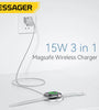 ESSAGER ES-WC05 15W 10W 7.5W 5W 3W Wireless Charger Fast Wireless Charging Pad for Qi-enabled Smart Phones for iPhone 14 Pro Max for 14 Pro 13 12 for Xiaomi 13pro for Huawei Mate50