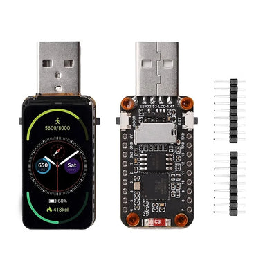 ESP32-S3 1.47-inch LCD Development Board 2.4GHz WiFi bluetooth BLE 5 Dual Core 16MB Flash RGB LEDs Micro SD Card Holder