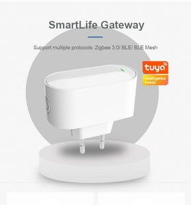 Tuya Smart SmartLife Gateway Zigbe bluetooth Mesh Wireless Socket APP Remote Voice Control with Alexa Smart Home Automation Hub