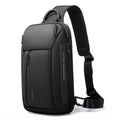 BANGE Chest Bag Men Casual Crossbody Bag Waterproof Shoulder Satchel Multi-Pockets Large Capacity Men's Bag