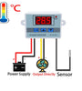 W3002 Digital LED Temperature Controller with 12V/24V/220V/110V Options Dual Refrigeration and Heating Control Adjustable Settings High Accuracy Measurement for Seafood Machines and Other Applications