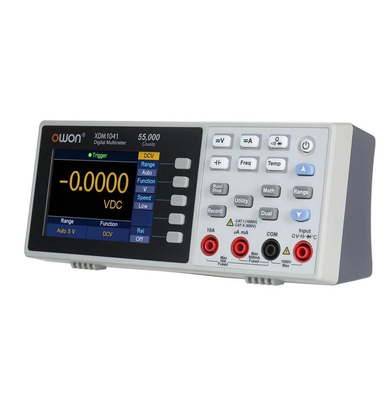 Owon XDM1041 USB Digital Multimeter 55000 Counts High Accuracy Universal Desktop Multimeters Meter with 3.5-inch TFT LCD Screen