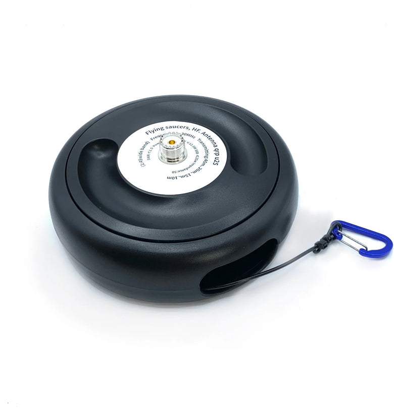 1-30MHz Pocket HF Antenna Shortwave Antenna Inverted V Horizontal Balun Long Line Wideband End-fed