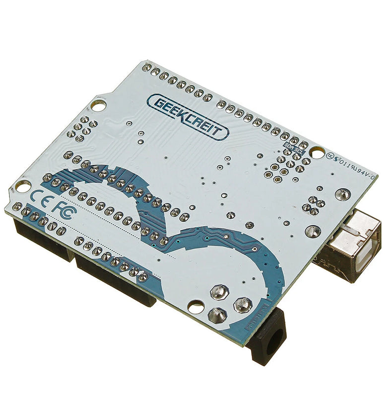 2pcs UNO R3 ATmega16U2 AVR USB Development Main Board Geekcreit for Arduino - products that work with official for Arduino boards