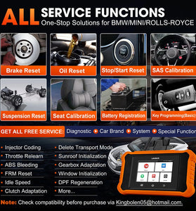 LAUNCH 431X Creader Elite 2.0 Bidirectional OBD2 Scanner All System Car Diagnostic Tool ECU Coding 31 Reset Lifetime Free Update