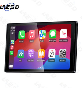 LAESD 8 inch Car Central Control Navigation Bluetooth Wireless Carplay Portable Screen HD Smart Interconnected Car Navigation