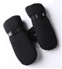 Pair Motorcycle Winter Gloves Outdoor Ski Gloves Warm Non-Slip Extended Wrist Windproof Gloves Electric Motorbike Thickening Gloves
