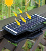 Outdoor Solar Pathway Waterproof Clip-on Outdoor Camping Light Motion Sensor Lamp Fence Deck Tent Garage Solar Garden Light