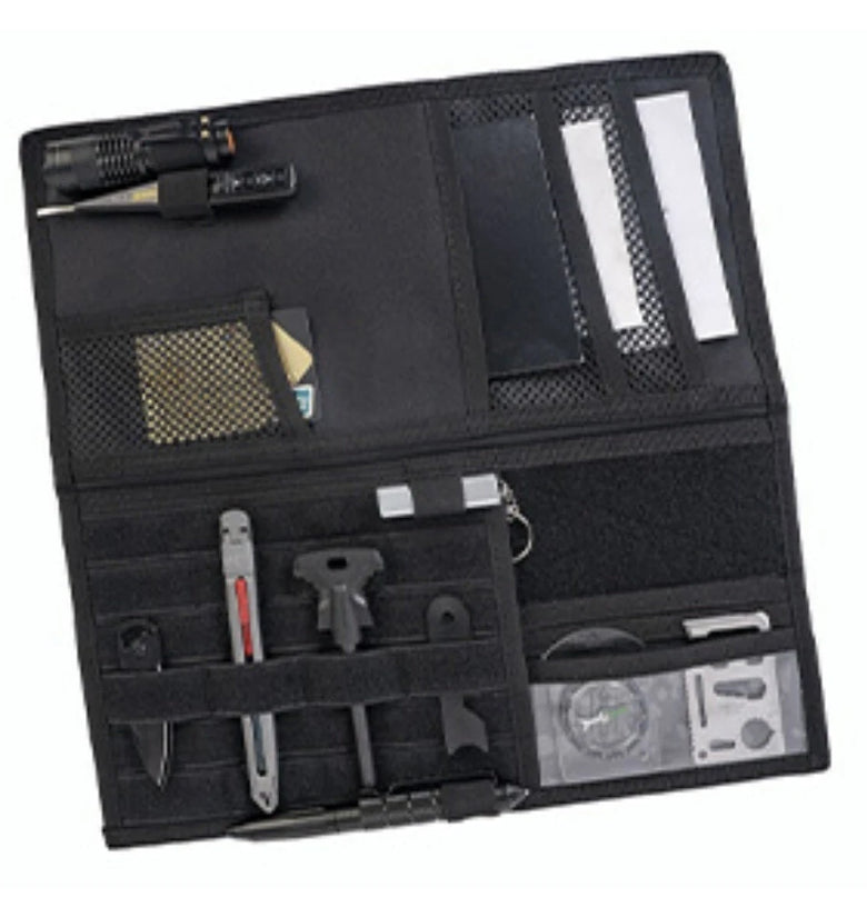 Visor Panel Storage Bag Tactical Sun Visor Holder Truck Large Molle Visor Panel Vehicle Car Visor Storage Bag Multi-Function Storage Bag