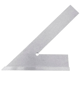 150x100mm 45 Degree DIN875-2 Angle Corner Square Ruler Wide Base Gauge Woodworking Tool