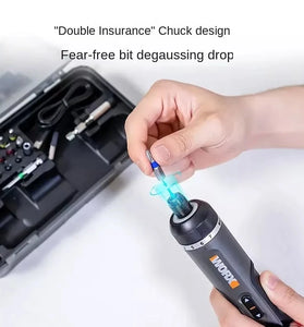 WORX WX242 4V Electrical Screwdriver Set Smart Cordless Electric Screwdrivers USB Rechargeable 30 Bit Set Mini Drill Power Tool
