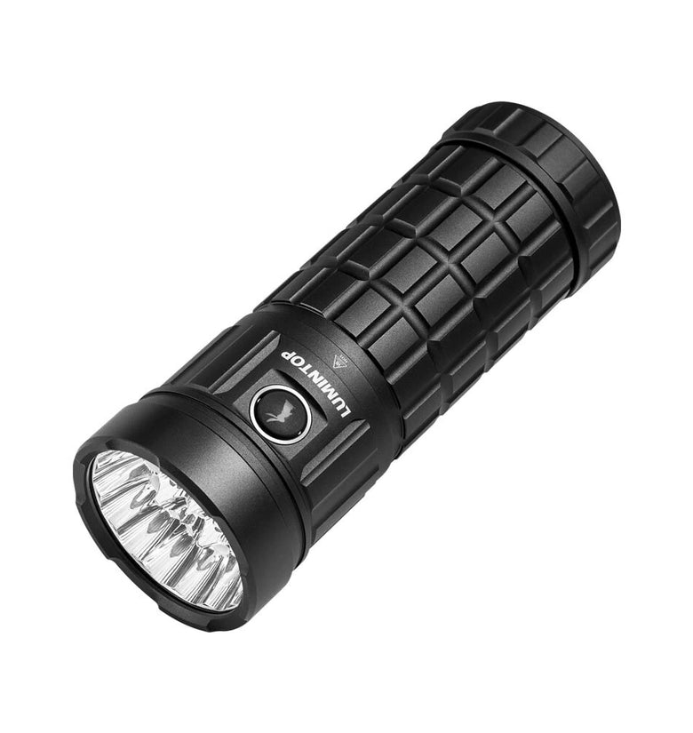 Lumintop GT18 7000LM Hiph Power Output LED Flashlight With 46950 Battery Power Bank Function Camping Lantern, USB C Rechargeable Outdoor LED Torch Work Light