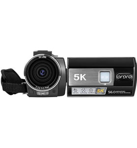 Ordro AE20 5K 56MP 18X Digital Zoom Video Camcorder Wireless WiFi Camera Infrared Night Vision Anti-shake Camaras for Recording Vlog Youtube