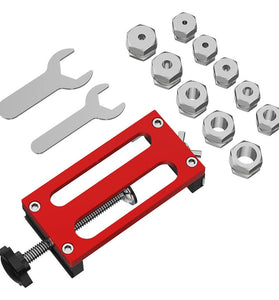 Universal Aluminum Profile Drilling Jig with Drill Sleeve Drill Punching Locator Auxiliary Tool Aluminum Profiles Screw Puncher