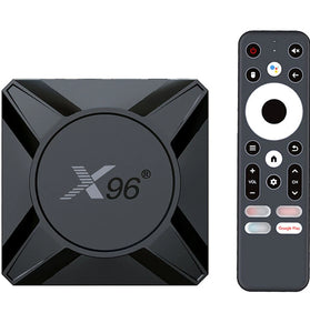 X96 M300 4G+32G Android 14.0 TV Box Amlogic S905X5M Quad-core Support 4K AI-SR Smart Video Streaming Media Player Support 2.4G/5G WiFi & BT5.X 1000M Set Top Box