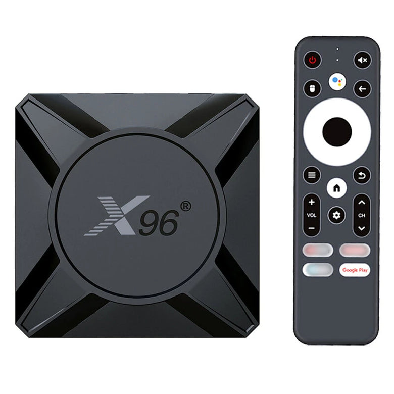 X96 M300 4G+32G Android 14.0 TV Box Amlogic S905X5M Quad-core Support 4K AI-SR Smart Video Streaming Media Player Support 2.4G/5G WiFi & BT5.X 1000M Set Top Box