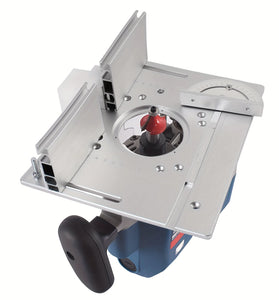 Router Table Insert Plate Set 240x200mm for Woodworking Bench with Miter Gauge Guide Aluminium Fence Sliding Bracket Compatible with Multiple Routers