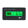 3Pcs 12V/24V/36V/48V 8-70V LCD Acid Lead Lithium Battery Capacity Indicator Digital Voltmeter