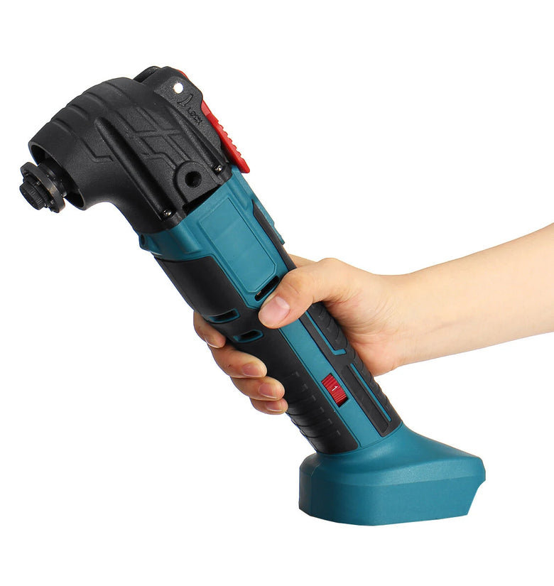 Drillpro Electric Oscillating Multi-Tool 6 Speeds 4 Oscillating Angle Cutting Tool For Makiita 18V Battery
