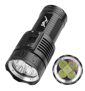 5*T40 LED High Lumen Diving Flashlight Professional Waterproof and Long Endurance Dive Torch