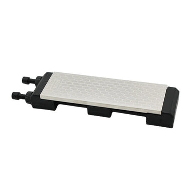 Diamond Sharpening Stone Set with Adjustable Non-Slip Holder 8 Inch 400/1000 Grit Fine Double-Sided Plate Whetstone Knife Tools