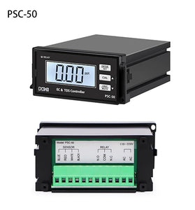 PSC-50 PSC-54 EC TDS Controller Online Conductivity Meter Industrial Water Treatment System LCD Display Alarm System Automatic Temperature Compensation 4-20mA Output