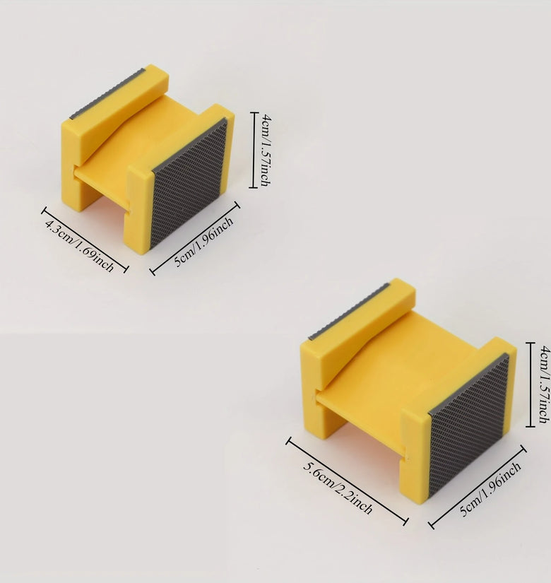 2pcs Edge Tape Straightener Kit Woodworking Joinery Solution for 15mm 18mm 25mm 30mm Paper Edge Banding Trimmer Tools Woodcraft Tape Holder