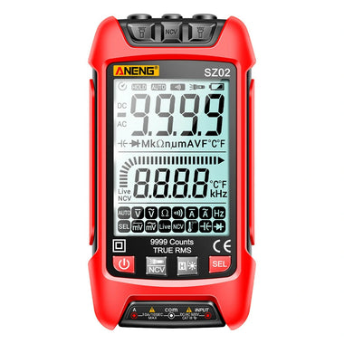 ANENG SZ02 9000 Counts Auto Range True RMS Digital Multimeter High Precision Resistance Frequency Capacitor Tester