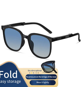 WT7901 Folding Polarized Sunglasses UV400 Protection Lightweight TR90 Frame Compact Travel Design Anti Scratch Lens Fashion Classic Sun Glasses