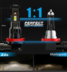 General Liang H1 / H4 / H7 / H11 / 9005 / 9006 2PCS  LED Car Headlight Fog Light Conversion Kit Integrated Plug-and-Play 6000K Cool White