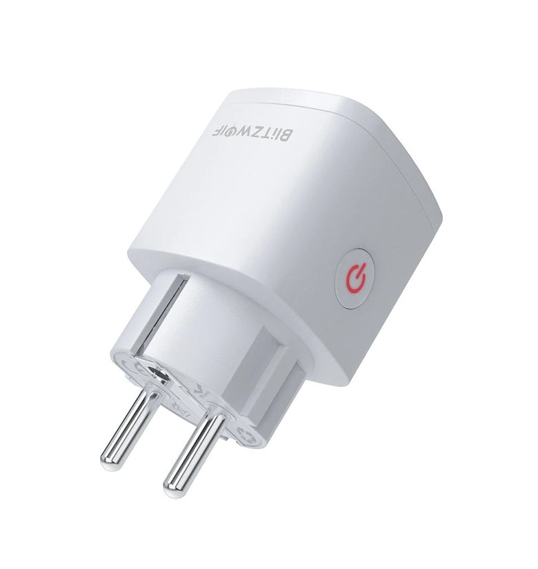 4Pcs BlitzWolf BW-SHP13 ZigBee3.0 Smart WIFI Socket 16A EU Plug Electricity Metering APP Remote Controller Timer Work with Amazon Alexa Google Home